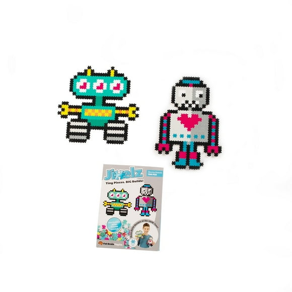 Jixelz Puzzle De Pixeles 700 Pc Set, Robots FatBrain Toys