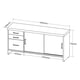 thumbnail image 3 of Gabinete Oficina con Llave Recife Bicolor, 3 of 3