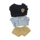 thumbnail image 1 of Conjunto De Ropa Para Muñecas De Peluche, Atuendo Para Muñecas, Accesorios Suaves Para Muñecas De 15 Cm Y 17 Cm, Administrativo, 1 of 3