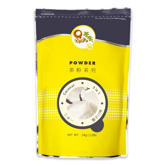 Polvo de té Qbubble 1 kg Coco 3 en 1