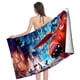 thumbnail image 4 of Baymax Toalla de playa de secado rápido con diseño temático, regalo para mujeres y niñas, ideal para cumpleaños, fans, amantes de la música, uso en la playa o al aire libre, 78 × 160 cm, 4 of 6