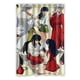 thumbnail image 1 of Cortina de ducha divertida de Inuyasha con dibujos animados, juego de cortina de baño con ganchos, tamaño 48 x 72 pulgadas, 1 of 3