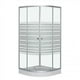 thumbnail image 1 of Cabina ducha Shower Curvo 90 x 90 x 192 cm Satinado, 1 of 4