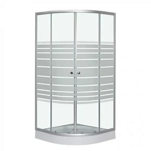 Doer - Cabina Ducha Shower Curvo 90 X 90 X 192 Cm Satinado