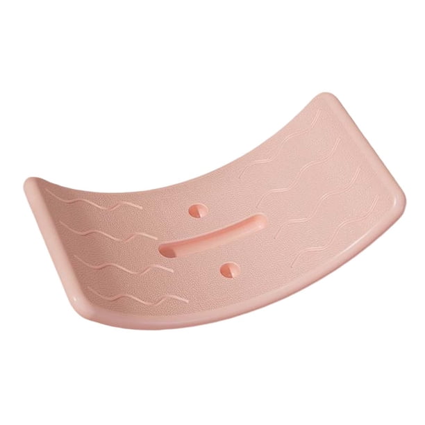 Tabla oscilante multifuncional, juguete de aprendizaje de extremo abierto, tabla de equilibrio antideslizante para entrenamiento corporal para niños y , Rosado