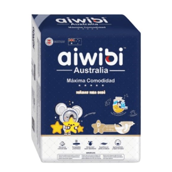Pañales Aiwibi Dulce Noche P 60 UND