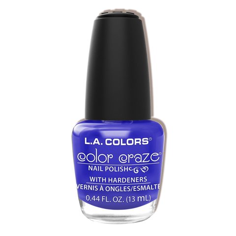 Esmalte De Uñas L.A. Colors Color Craze Navy Cnp620
