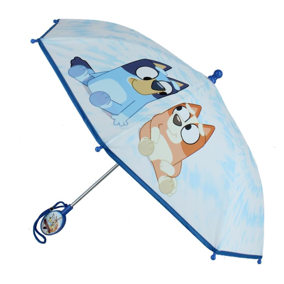 Paraguas Bluey Stick Transparente Para Niños