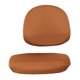 thumbnail image 2 of Estiramiento Silla giratoria suave Funda de oficina Silla de computadora Fundas Café, 2 of 5