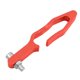 thumbnail image 3 of abrazadera del cable del freno del acelerador de la moto motocicleta soporte del odómetro rojo, 3 of 5