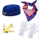 thumbnail image 3 of Accesorios Disfraz De Azafata Adulto Gorra De Tripulante, 3 of 3