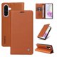 thumbnail image 5 of Funda Billetera de Cuero para Samsung Galaxy A36 5G con Tarjetero y Soporte - Tapa Magnética Marrón, 5 of 6