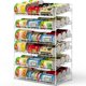 thumbnail image 4 of Organizador Can Rack para artículos domésticos sencillos, apilable, blanco, 4 of 7