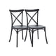 thumbnail image 1 of Silla Sena Negra - 2 Unid, 1 of 3