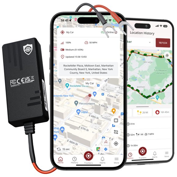 Rastreador GPS SafeTag 9-90V SIM y datos incluidos