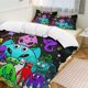 thumbnail image 2 of Garden Of Banban Bedding Set Duvet Cover Comfortable and Lightweight Cartoon Bedding 3 Piece Bed Set, 2 of 5