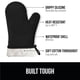 thumbnail image 2 of Guantes de cocina Gorilla Grip de silicona sin BPA resistentes al calor 484F, 2 of 9