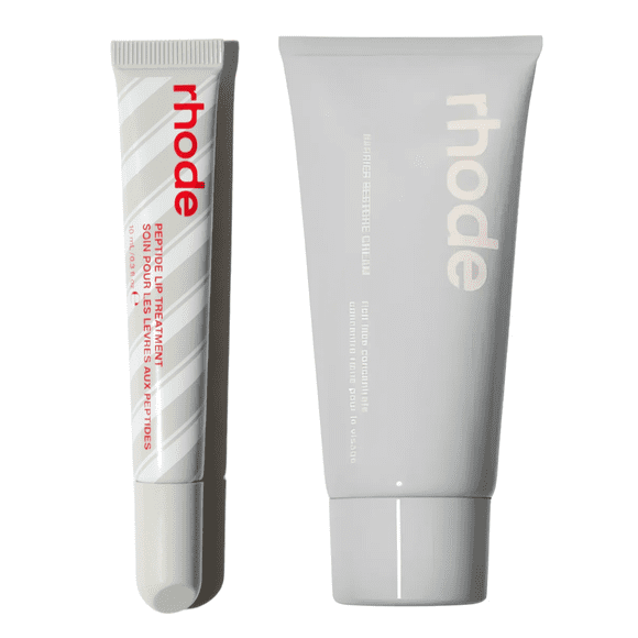 Rhode Crema Barrier Restore + Labial Peptidos Peppermint
