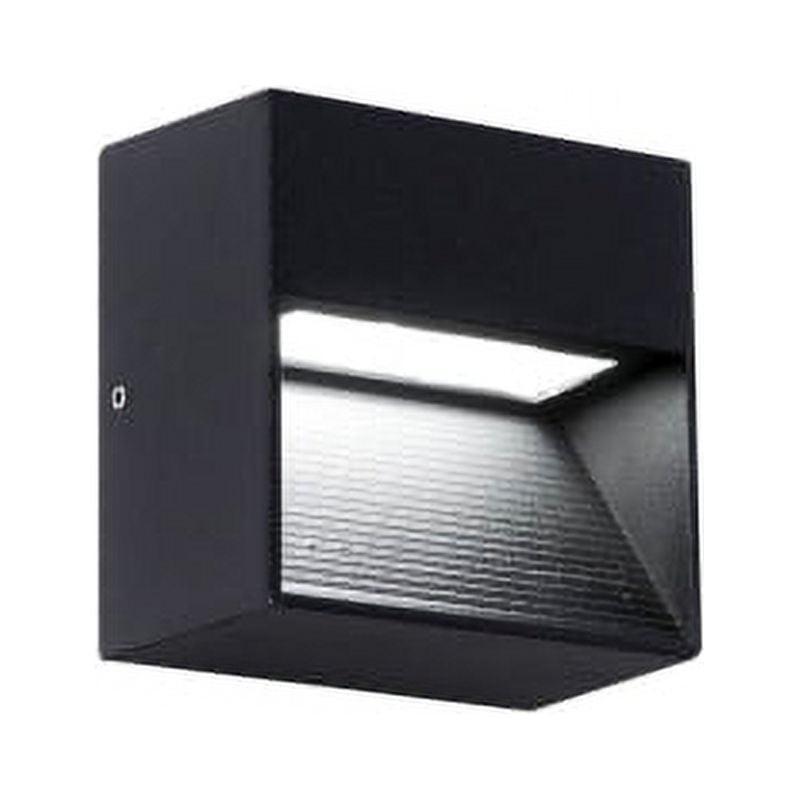 Hb Led - Apliqué Led Sobrepuesto Cuadrado 3w Negro