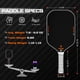 thumbnail image 3 of Juego de 2 palas Srikel para Pickleball, aprobadas por USAPA, 3 of 8