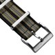 thumbnail image 2 of Correa de Reloj WatchGecko Ridge Nylon 18 mm NTTD Bond, 2 of 3