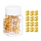 thumbnail image 5 of 100x Dreadlocks Beads, Metal Hair Braiding Beads, Puños Anillos de joyería cabello, Decoraciones, Colgantes para accesorios cabello , Oro 100 piezas de oro con botella, 5 of 5