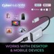 thumbnail image 5 of Adaptador Adesso USB-C a DisplayPort 4K 60 Hz, 5 of 9
