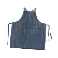 Bothyi - Delantal Multifuncional Para Adultos Delantal Con Pechera Para Cocinar Restaurante De Carpintería Azul Oscuro