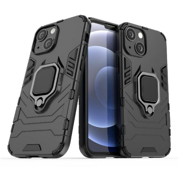 FOXDOCK Funda Antigolpes para iPhone 14 – Protección Total con Soporte y Diseño Robusto
