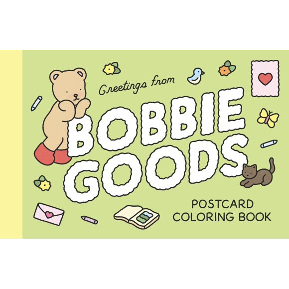 Libro de Postales para Colorear Bobbie Goods Walter Foster - 20 piezas
