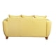 thumbnail image 4 of Sofá Florencia 3 Cuerpos Felpa Amarillo, 4 of 7