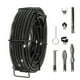 thumbnail image 1 of Cable de limpieza de desagües VEVOR de 100 pies x 5/8 pulgadas para tubos de 0,8 a 3,9 pulgadas, 1 of 3
