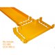 thumbnail image 2 of CCA-360-TM Derivación Horizontal en T Amarilla 360x100mm PC+ABS LSZH Macho, 2 of 4