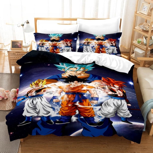 Cartoon Anime Duvet Cover Bedding Set, 100% Polyester Bedding Set Children's Bedding Set Bedroom Decoration Full Size Bed Sheets