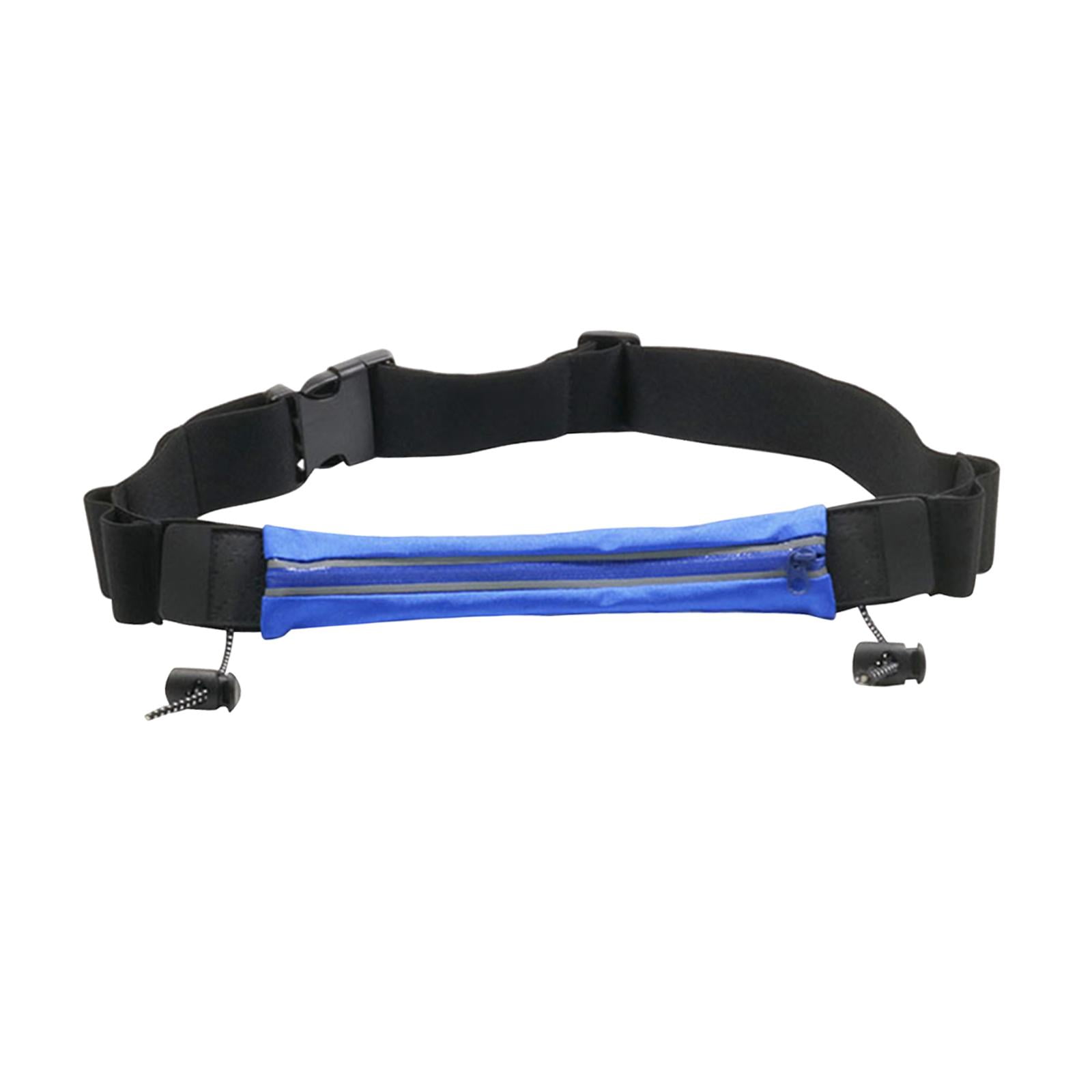 Magideal - Riñonera Con Cinturón Para Correr, Cinturón Lumbar Para Correr, Elegante Riñonera Deportiva, Riñonera Para Hombre Y Mujer, Bolsa Para Correr Para Hace Azul