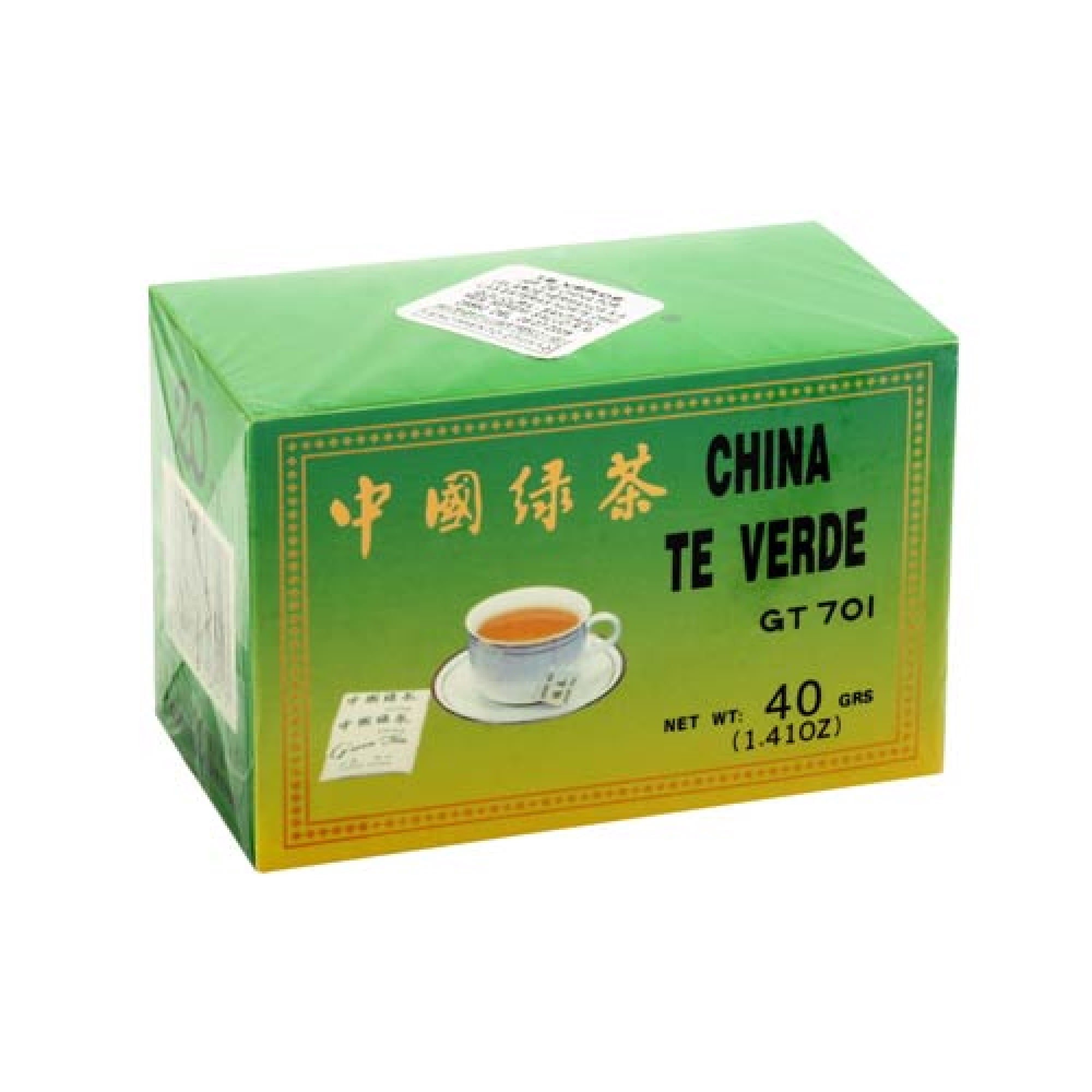 Té Verde Chino Caja 20 Un Green