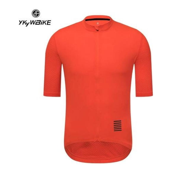 Tricota Con 4 Bolsillos Ykywbike, Mtb Ruta Malliot Polera naranja S