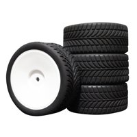 Magideal - Rc Vehicle Car Truck Wheel Neumáticos Neumáticos Para 1/10 Rc Truck , 6085