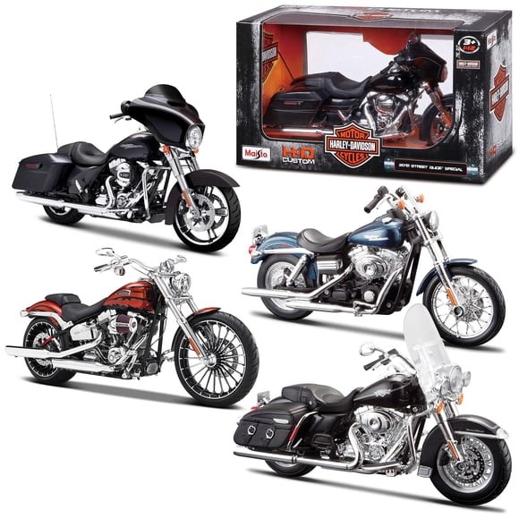 Motocicleta Maisto a escala 1:12 en varios modelos H-D