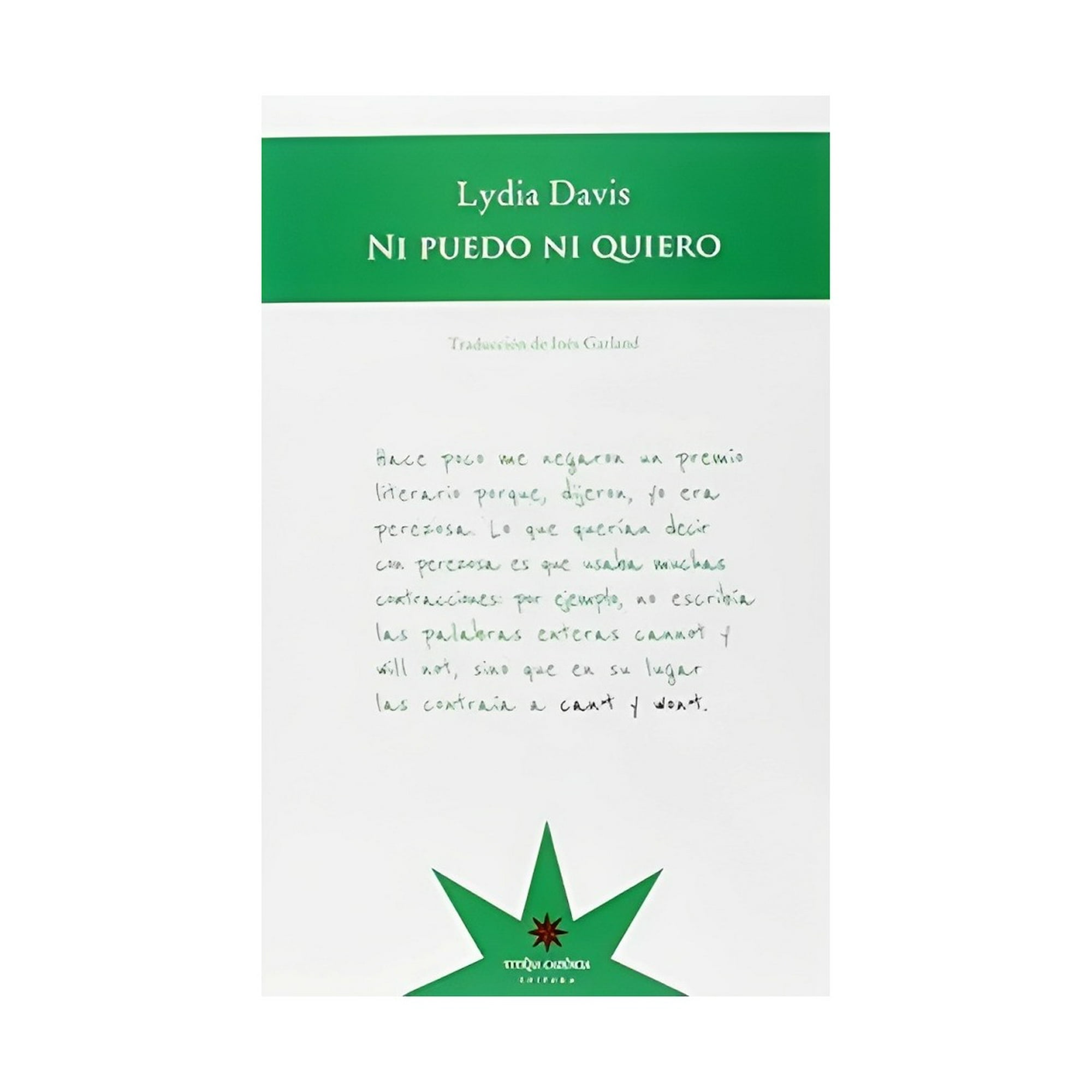 Eterna Cadencia - Libro Ni Puedo Ni Quiero /578