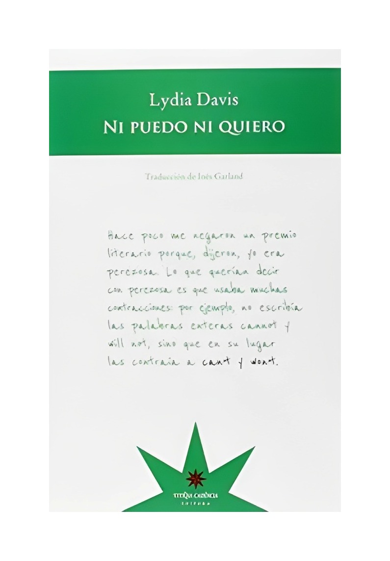 Eterna Cadencia - Libro Ni Puedo Ni Quiero 578