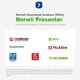 thumbnail image 2 of Presentation Clicker Norwii N75 recargable con luz verde, 2 of 3