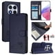 thumbnail image 1 of Funda tipo cartera FOXDOCK para Xiaomi Redmi Note 14 Pro 4G con soporte, ranuras, RFID, diseño de gato, 1 of 5