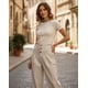 thumbnail image 4 of Pantalón Mujer Palazzo Cintura Alta Estilo Verano, 4 of 4