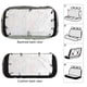 thumbnail image 3 of Daria-theme Car Rear Seat Covers Back Elastic Flexible Car Seat Covers Decorative Fits Most Cars 120x59x76cm, 3 of 6