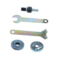 Magideal - Adaptador De Mandril Para Taladros Adaptador De Conversión De Taladro Eléctrico Portadisco De Biela Conversión De Taladros Metálicos A Amoladora Juego De Vástago De 6 Mm