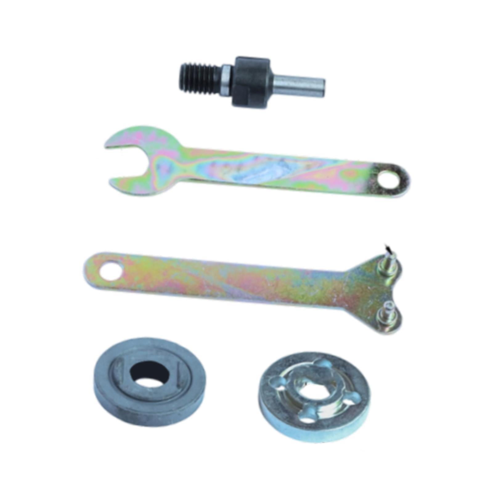 Magideal - Adaptador De Mandril Para Taladros Adaptador De Conversión De Taladro Eléctrico Portadisco De Biela Conversión De Taladros Metálicos A Amoladora Juego De Vástago De 6 Mm