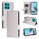 thumbnail image 1 of Funda Cartera para Motolora Moto G57 Tapa Flip con Ranuras y Soporte Blanco, 1 of 5