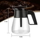 thumbnail image 3 of Cafetera de repuesto para 10 tazas para Ninja CM401 con tapa de cristal, 3 of 3