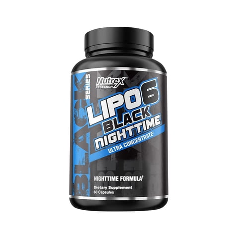 Lipo 6 Black Nighttime Uc 30 Caps - Nutrex